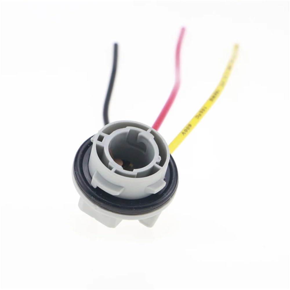 UEGVJIAS Stecker für Sensor Auto Bremse Licht 1157 Birne Sockel Adapter 3 Draht Lampe Halter Stecker(1Pcs 1157 Socket) von UEGVJIAS