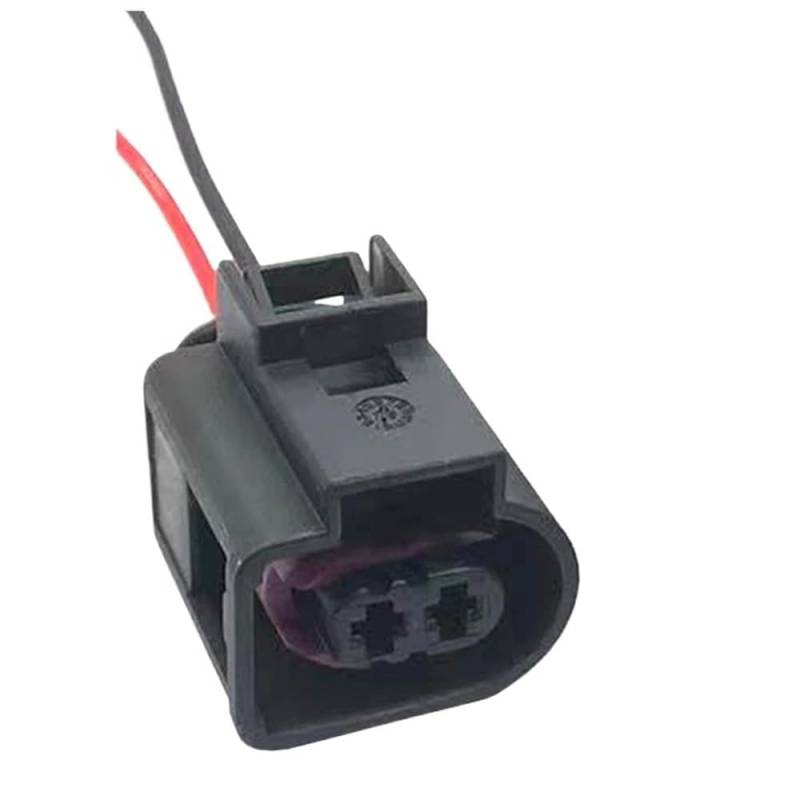UEGVJIAS Stecker für Sensor Kompatibel Mit A3 A4 A5 A6 Q7 TT 2-polig 3,5 Mm Wasserdicht Männlich/weiblich Stecker Hupe Einspritzdüse Kabelbaumstecker(2p Female) von UEGVJIAS