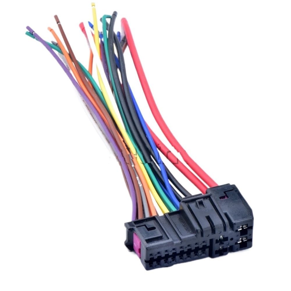 UEGVJIAS Stecker für Sensor Kompatibel Mit A4 A6L A3 A8 Q7 Q3 Q5 20-poliger Stecker Oder Buchse L/R-Anschlussstecker Für Die Vordertür Mit Kabelbaum 8E0 972 702 8E0 972 701(Female) von UEGVJIAS