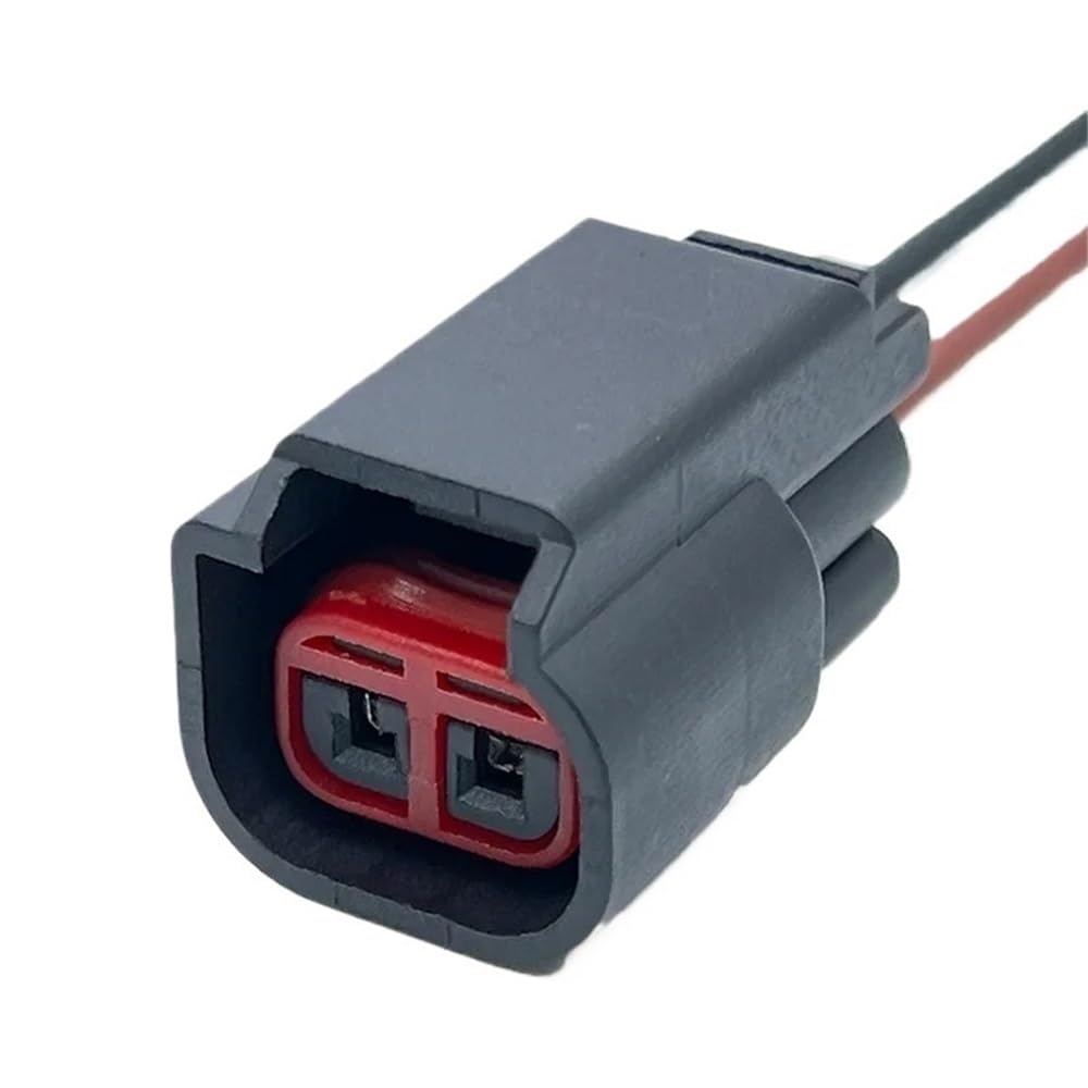 UEGVJIAS Stecker für Sensor Kompatibel Mit Ford Für Focus Für Mondeo EPC E4014 7283-8220 2-poliger Auto-Armaturenbrett-Center-Lautsprecher Zündspule Kabelbaum COP-Stecker(2Pin Female) von UEGVJIAS