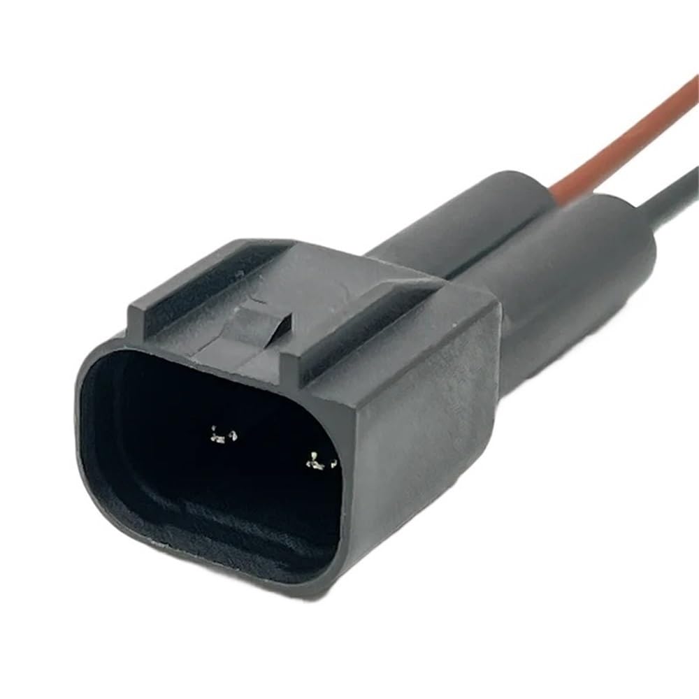 UEGVJIAS Stecker für Sensor Kompatibel Mit Ford Für Focus Für Mondeo EPC E4014 7283-8220 2-poliger Auto-Armaturenbrett-Center-Lautsprecher Zündspule Kabelbaum COP-Stecker(2Pin Male) von UEGVJIAS