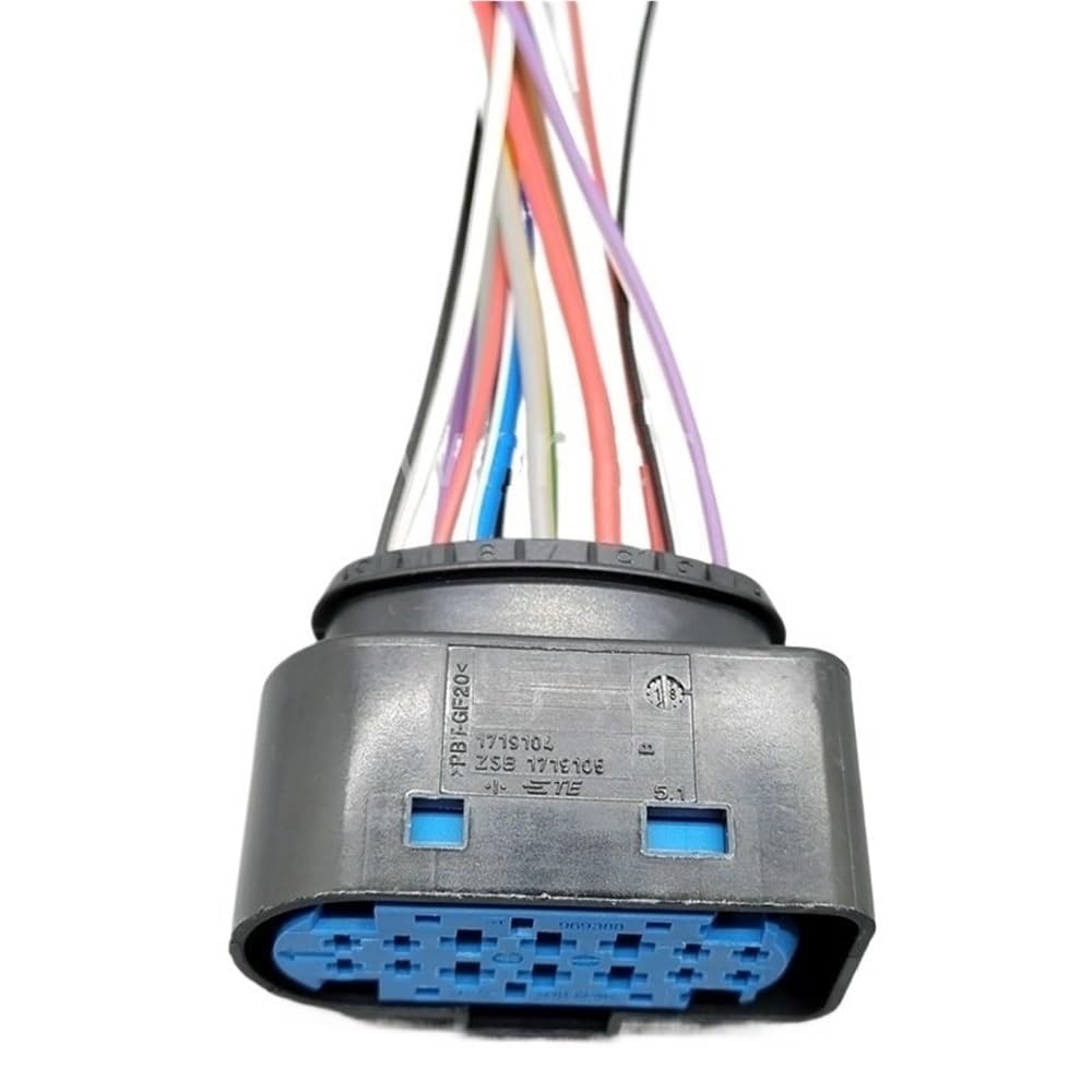 UEGVJIAS Stecker für Sensor Kompatibel Mit Ford Für Focus Mk3 Max Links H7 14-poliger Autoscheinwerfer-Anschluss Lampenstecker Mit Kabelbaumkabel 1719104 1719105 1719105-2 UEGVJIAS Stecker für Sensor Kompatibel Mit Ford Für Focus Mk3 Max Links H7 14-poliger Autoscheinwerfer-Anschluss Lampenstecker Mit Kabelbaumkabel 1719104 1719105 1719105-2 von UEGVJIAS