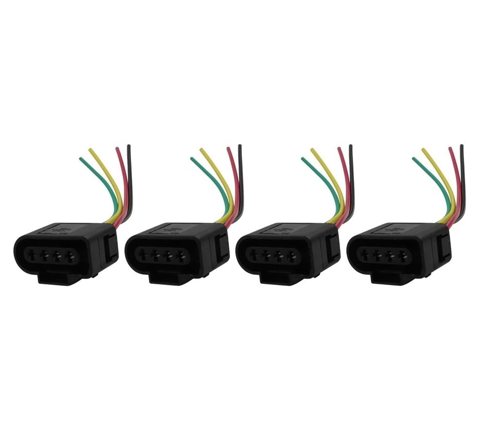 UEGVJIAS Stecker für Sensor Kompatibel Mit VW Für Passat Für J&etta Für Golf 4 Stück Zündspulenanschluss Pigtail Kabelbaumstecker 1J0973724 UEGVJIAS Stecker für Sensor Kompatibel Mit VW Für Passat Für J&etta Für Golf 4 Stück Zündspulenanschluss Pigtail Kabelbaumstecker 1J0973724 von UEGVJIAS