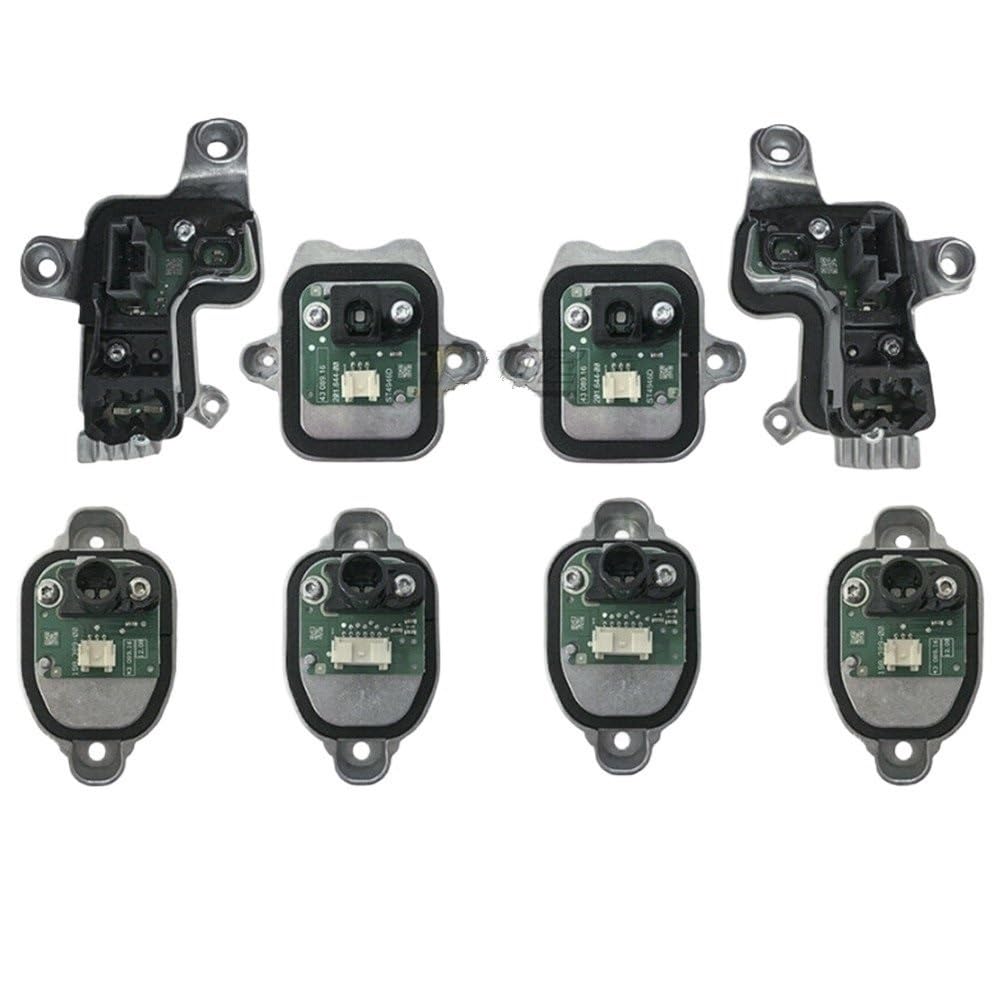 UEGVJIAS Tagfahrlicht Modul Kompatibel mit 3er-Serie für F30 F35 2015–2018 63117419619 63117419620 63117419615 7419610 Scheinwerfer-Komplettset Lichtquellenmodul Autoteil(1 KIT 8PCS) von UEGVJIAS