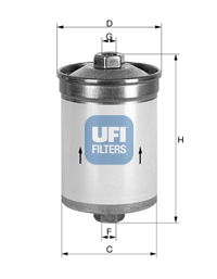 Kraftstofffilter UFI 31.531.00 Kraftstofffilter UFI 31.531.00 von UFI