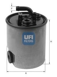 Ufi Filters 24.007.00 Dieselfilter für Autos von UFI