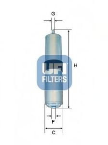 UFI 3192600 Kraftstoff Filter von UFI