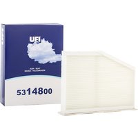 UFI Innenraumfilter Partikelfilter 53.148.00 Filter, Innenraumluft,Pollenfilter VW,AUDI,SKODA,Golf V Schrägheck (1K1),TOURAN (1T1, 1T2),GOLF VI (5K1) von UFI