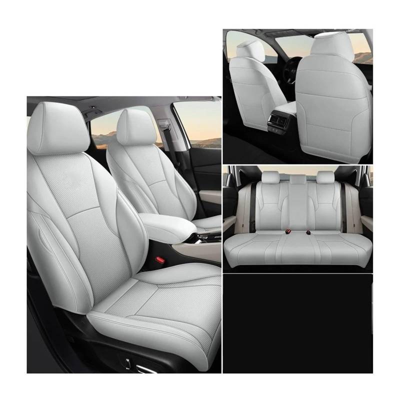 Auto Sitzbezug Für Accord Für Benzin Für Hybrid 11. Für Generation 2023 2024 Custom Fit Autositzbezug Vollständige Abdeckung Schutz Leder Zubehör Styling 1Sets Auto Schonbezüge(Hybrid Grey 2024) von UFITIDU