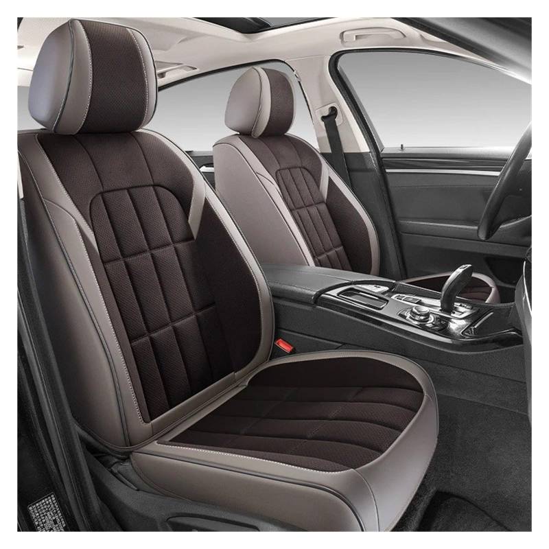 Auto Sitzbezug Für Benz W204 5D Universal Leder Für Alcantara Autositzbezug Auto Schonbezüge(5 PCS B) von UFITIDU
