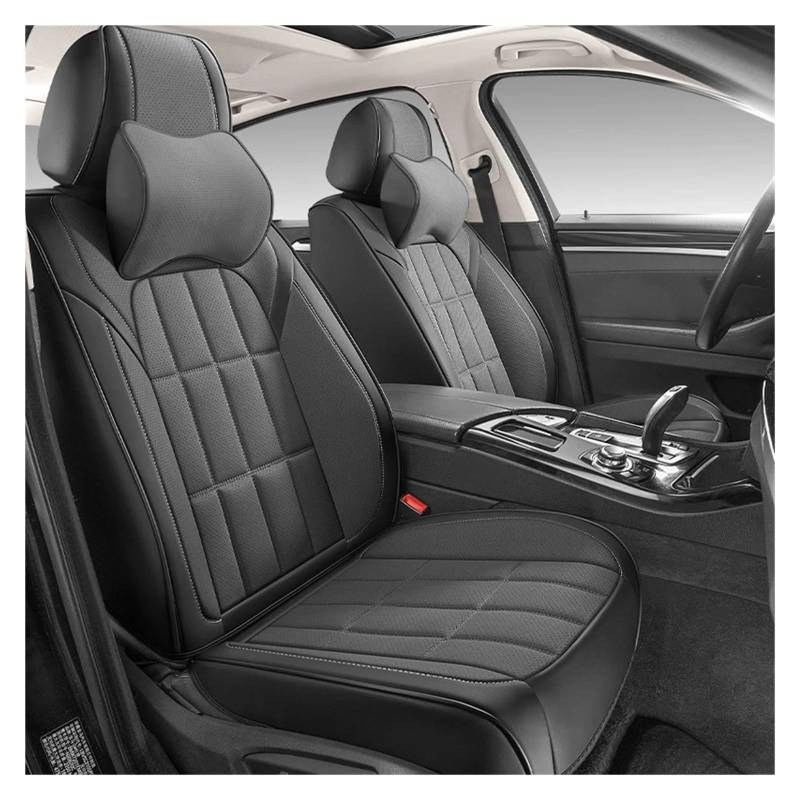 Auto Sitzbezug Für Benz W204 5D Universal Leder Für Alcantara Autositzbezug Auto Schonbezüge(7 PCS E) von UFITIDU