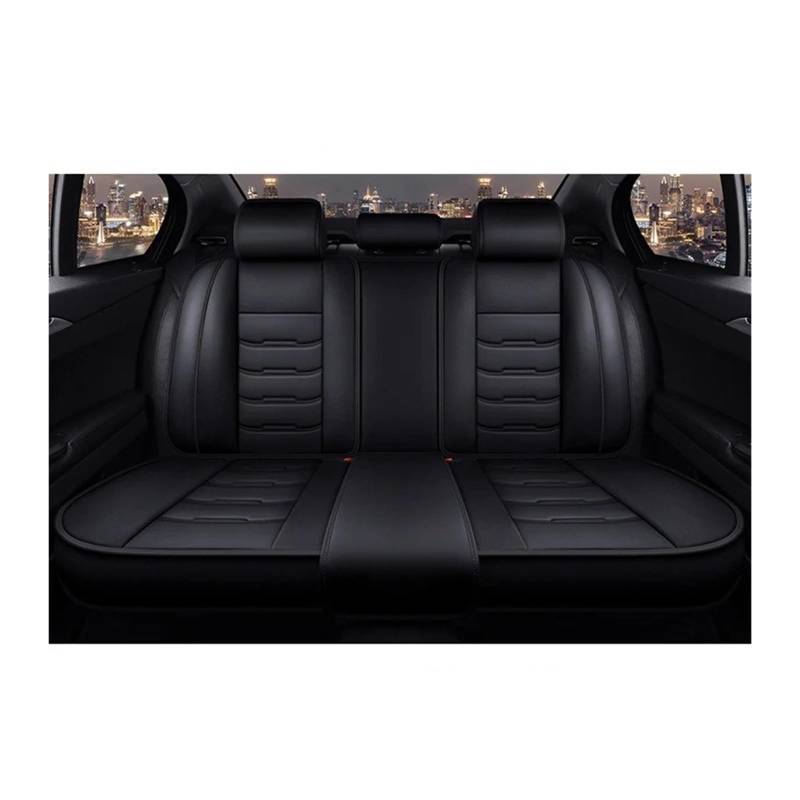 Auto Sitzbezug Für Cadillac Alle Modell XTS SRX Für XT5 CT6 ATSL Leder Auto Sitzbezug Auto Zubehör Auto-Styling Auto Zubehör Auto Schonbezüge(Rear seat Cover 2) von UFITIDU