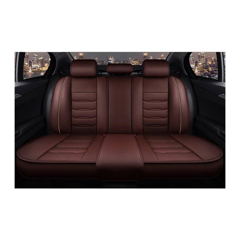 Auto Sitzbezug Für Cadillac Alle Modell XTS SRX Für XT5 CT6 ATSL Leder Auto Sitzbezug Auto Zubehör Auto-Styling Auto Zubehör Auto Schonbezüge(Rear seat Cover 4) von UFITIDU