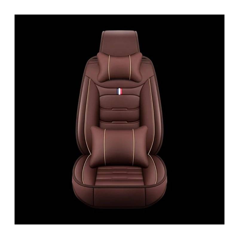 Auto Sitzbezug Für Hyundai Alle Molle Solaris Für Tucson 2016 Für Sonata Für Ix25 Für I30 Elatra Auto Zubehör Ler Auto Sitzbezug Auto Schonbezüge(1 seat Coffee Pillow) von UFITIDU