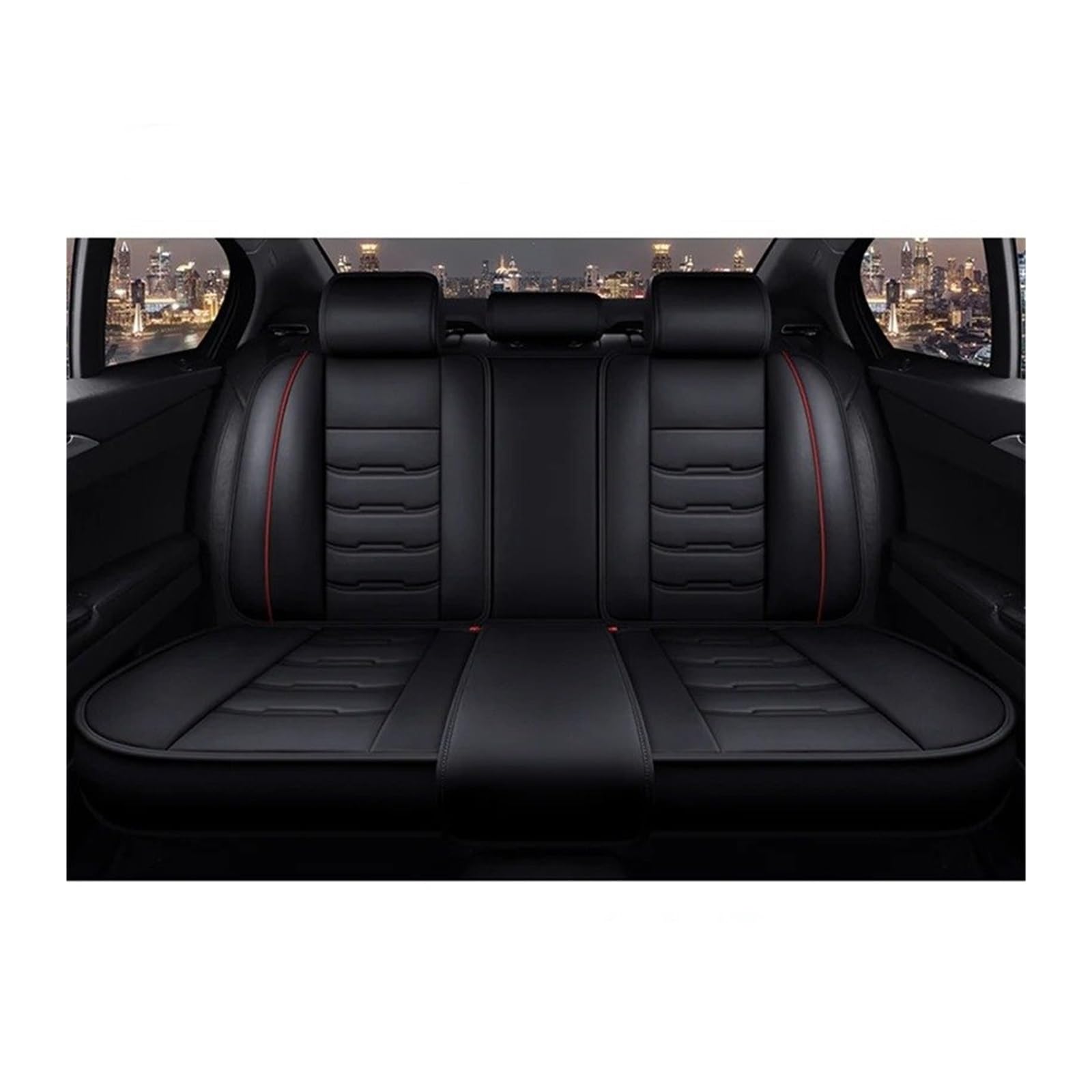 Auto Sitzbezug Für Kia Alle Molle Für Rio Für Sportage Für Cerato K2 K3 K4 K5 Für Karneval Auto Zubehör Auto-Styling Ler Auto Sitz Abckung Auto Schonbezüge(Rear seat Cover 1) von UFITIDU