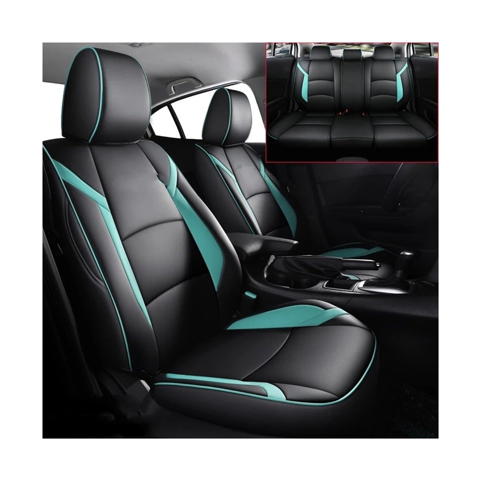 Auto Sitzbezug Für Mazda 3 Für Axela 2014 2015 2016 2017 2018 2019 Autositzbezüge Komplettset Wasserdichtes Leder Benutzerdefinierte Autositzkissen Zubehör Auto Schonbezüge(Black Green-01,STORAGE TIDY Auto Sitzbezug Für Mazda 3 Für Axela 2014 2015 2016 2017 2018 2019 Autositzbezüge Komplettset Wasserdichtes Leder Benutzerdefinierte Autositzkissen Zubehör Auto Schonbezüge(Black Green-01,STORAGE TIDY von UFITIDU