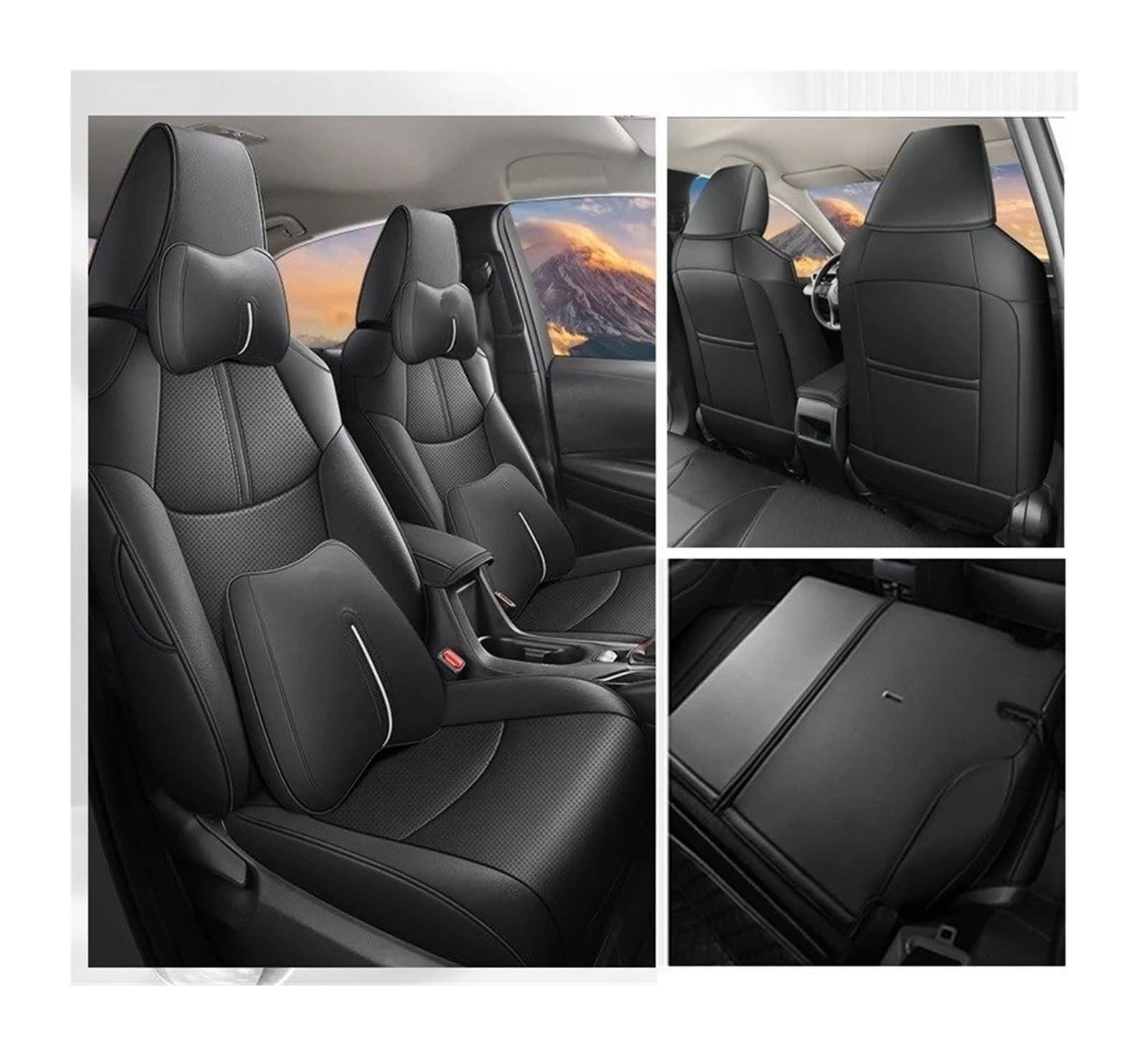 Auto Sitzbezug Für Toyota Für Corolla Für Cross SUV 2021 2022 2023 2024 Vollständige Abdeckung Auto Sitz Abdeckung Custom Sitzkissen Protertor Innen Zubehör Auto Schonbezüge(Gasoline,BLACK FULL-02_202 Auto Sitzbezug Für Toyota Für Corolla Für Cross SUV 2021 2022 2023 2024 Vollständige Abdeckung Auto Sitz Abdeckung Custom Sitzkissen Protertor Innen Zubehör Auto Schonbezüge(Gasoline,BLACK FULL-02_202 von UFITIDU