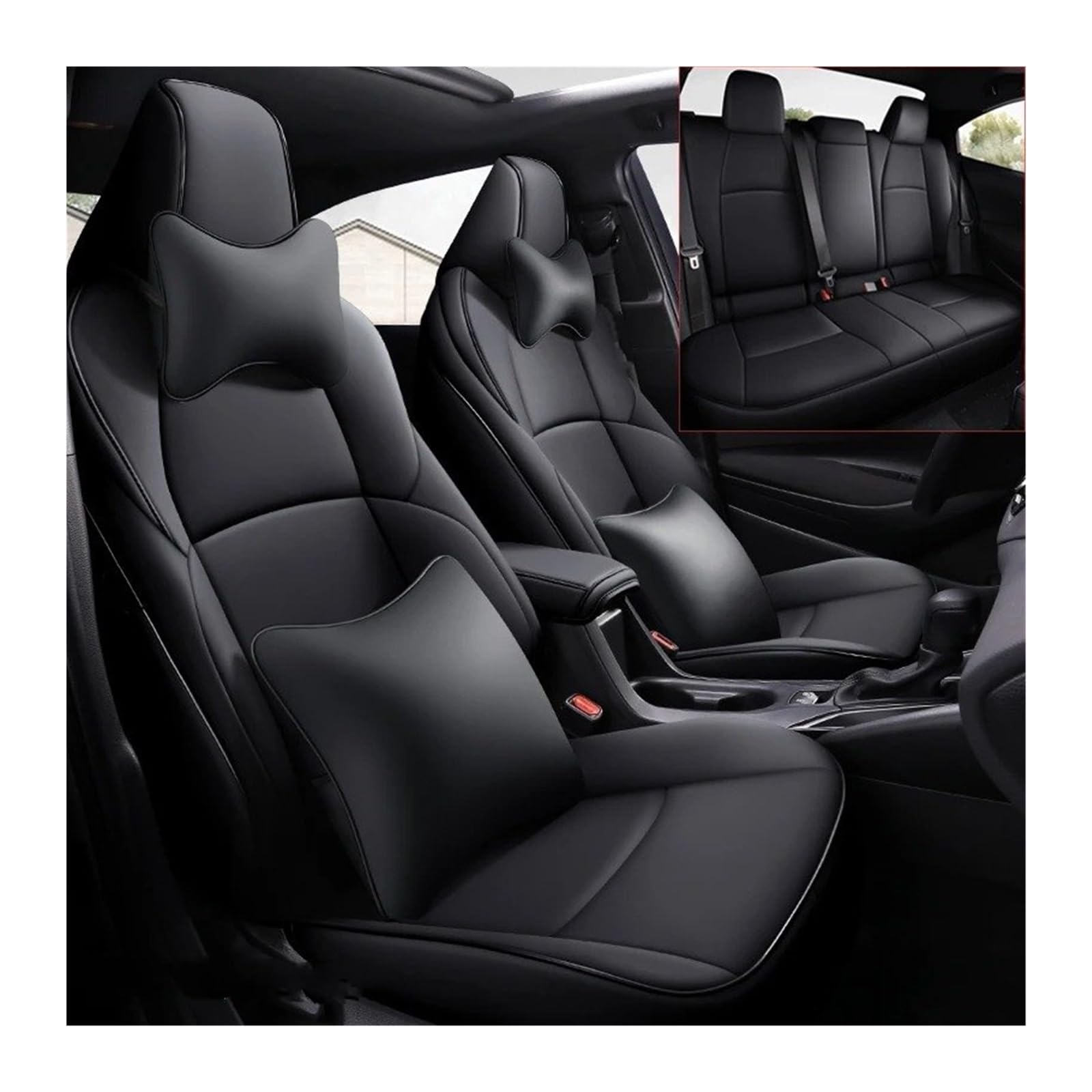 Auto Sitzbezug Für Toyota Für Corolla Levin Sedan 2019–2024 Individuelle Passform Kompletter Satz Autositzbezüge Wählen Schrägheck Wasserfeste Kunstleder Auto Schonbezüge(Black 02,Gasoline_2021) Auto Sitzbezug Für Toyota Für Corolla Levin Sedan 2019–2024 Individuelle Passform Kompletter Satz Autositzbezüge Wählen Schrägheck Wasserfeste Kunstleder Auto Schonbezüge(Black 02,Gasoline_2021) von UFITIDU