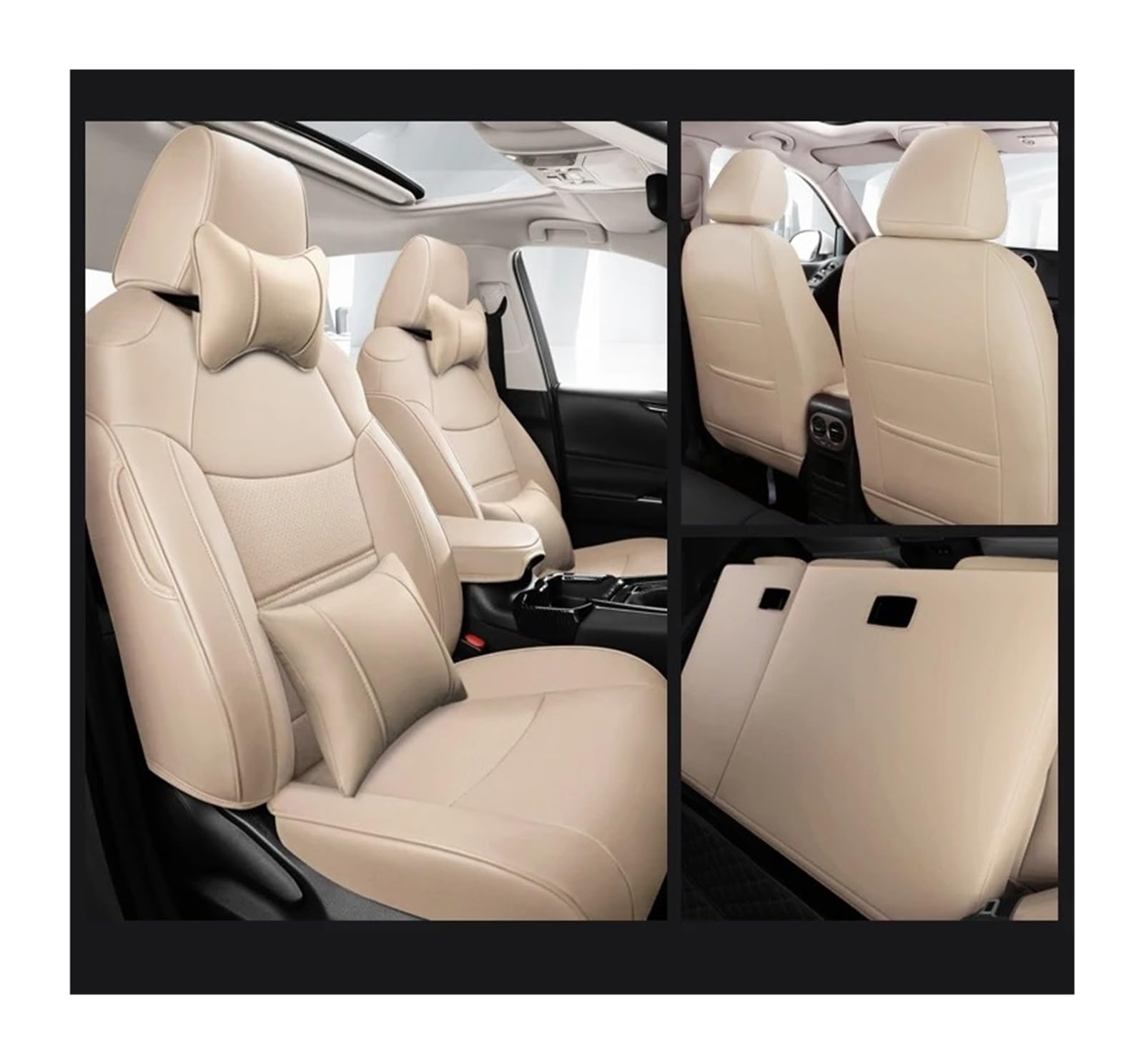Auto Sitzbezug Für Toyota Für Rav4 Für Benzin Für Hybrid 2019-2022 2023 2024 Autositzbezüge Atmungsaktives Kunstleder Auto Special Protect Kissen Komplettset Auto Schonbezüge(Hybrid,BEIGE FULL-02_20 Auto Sitzbezug Für Toyota Für Rav4 Für Benzin Für Hybrid 2019-2022 2023 2024 Autositzbezüge Atmungsaktives Kunstleder Auto Special Protect Kissen Komplettset Auto Schonbezüge(Hybrid,BEIGE FULL-02_20 von UFITIDU