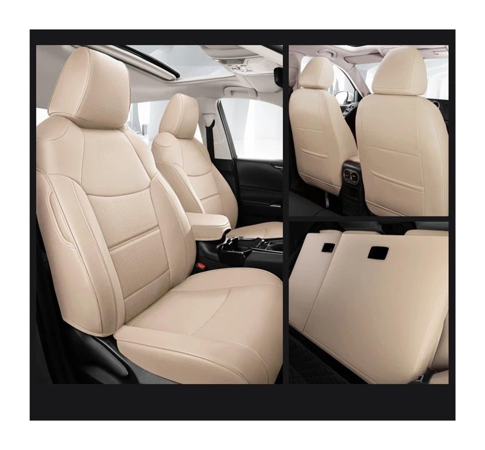 Auto Sitzbezug Für Toyota Für Rav4 Für Benzin Für Hybrid 2019-2022 2023 2024 Autositzbezüge Atmungsaktives Kunstleder Auto Special Protect Kissen Komplettset Auto Schonbezüge(Hybrid,BEIGE FULL-01_20 Auto Sitzbezug Für Toyota Für Rav4 Für Benzin Für Hybrid 2019-2022 2023 2024 Autositzbezüge Atmungsaktives Kunstleder Auto Special Protect Kissen Komplettset Auto Schonbezüge(Hybrid,BEIGE FULL-01_20 von UFITIDU