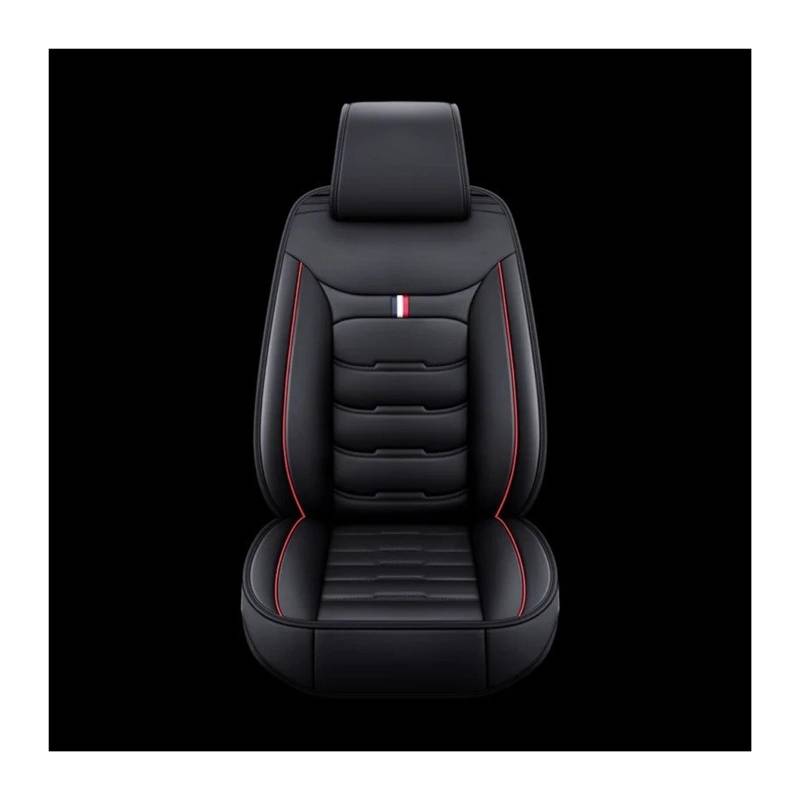 Auto Sitzbezug Für Volvo Alle Molle Für S60 V40 Xc70 V50 Für Xc60 Für V60 V70 S80 Für Xc90 V50 C30 S40 Auto Zubehör Ler Auto Sitzbezug Auto Schonbezüge(1 seat Black Red 1) von UFITIDU