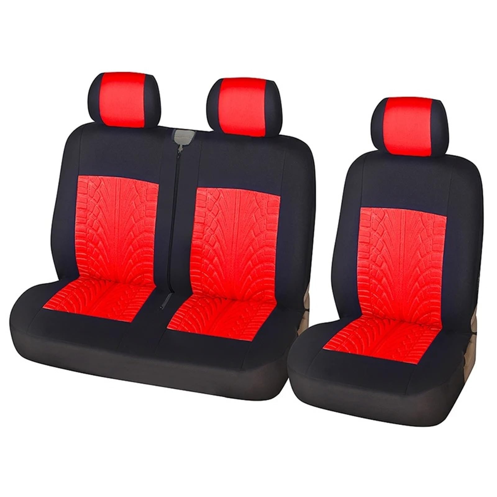 Auto Sitzbezug Universal 2 + 1 Autositzbezüge Für Die Meisten Autositzschutzabdeckungen Autoinnenausstattung Autos Sitzbezüge Auto Schonbezüge(Rot) von UFITIDU