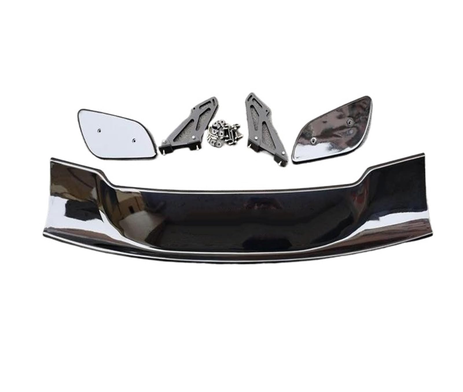 AutoHeckflügel Heckspoilerflügel 145CM Flügel Racing Limousine Gemeinsame Universal Flügel Auto Zubehör Auto Schwanz Außen Trim ABS Spoiler GT Carbon Faser Schwanz Flügel(Carbon Fiber Pattern) von UFITIDU