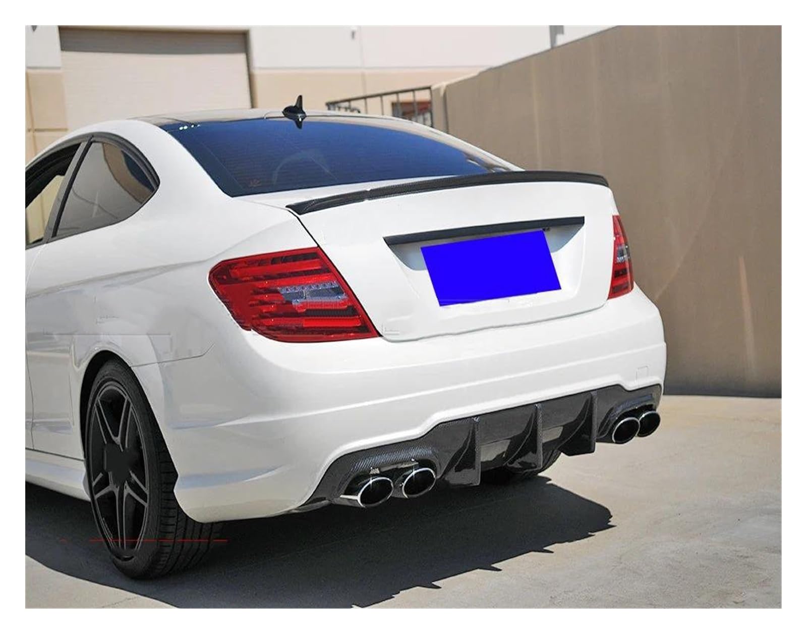 AutoHeckflügel Heckspoilerflügel ABS-Kunststoff-Auto-Heckflügel-Dekoration Heckspoiler Für Benz W204 Coupe 2 Türen C-Klasse C180K C200 Spoiler 2008 2009 2010 2011 2012 2013 2014(Real Carbon Fiber) AutoHeckflügel Heckspoilerflügel ABS-Kunststoff-Auto-Heckflügel-Dekoration Heckspoiler Für Benz W204 Coupe 2 Türen C-Klasse C180K C200 Spoiler 2008 2009 2010 2011 2012 2013 2014(Real Carbon Fiber) von UFITIDU
