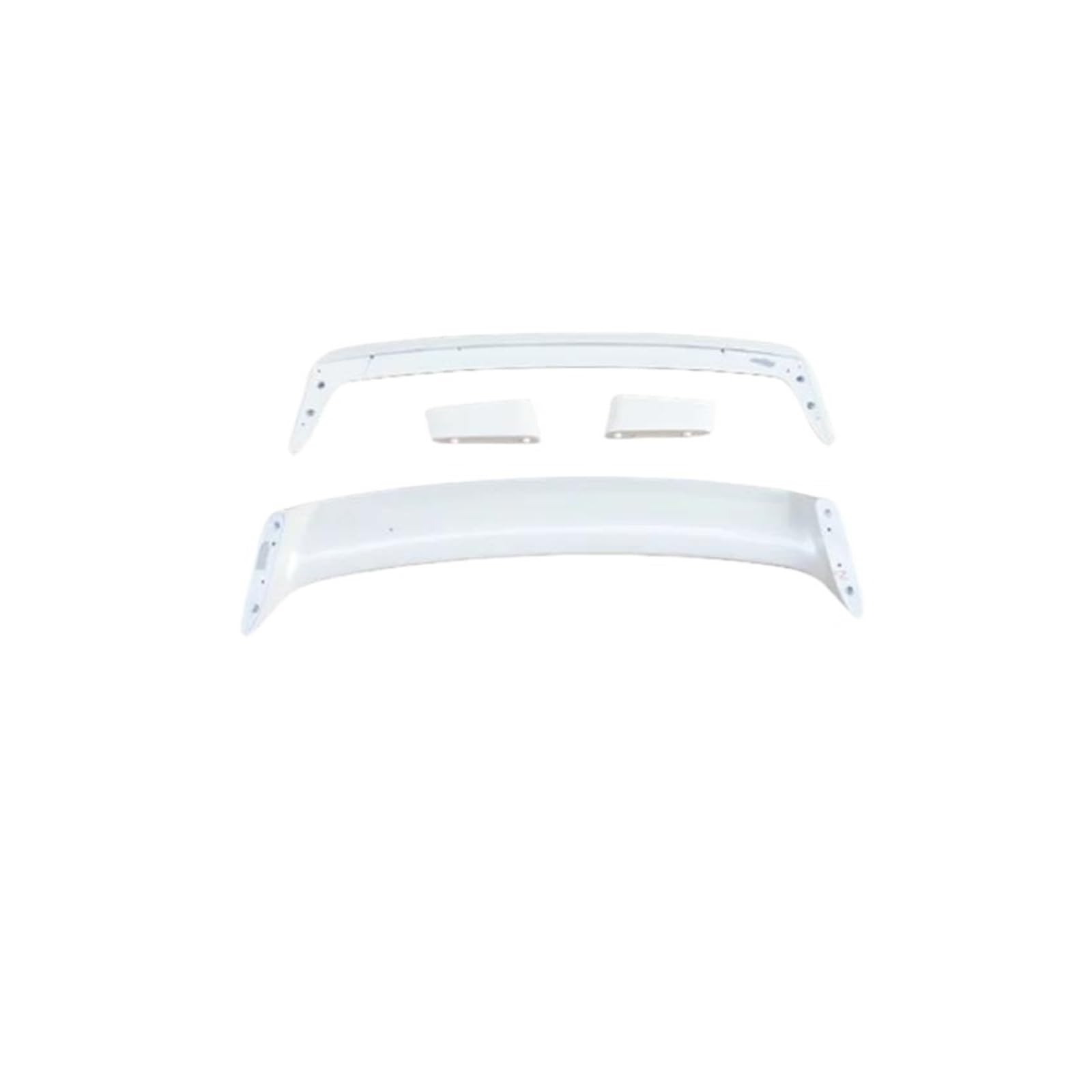 AutoHeckflügel Heckspoilerflügel Auto Hinten Stamm Deckel Lip Body Kit Spoiler Flügel Schwarz Carbon GT StyleTuning Außen Für 3 Serie E36 Für M3 1990-1996 1997 1998 1999 2000(Weiß) von UFITIDU