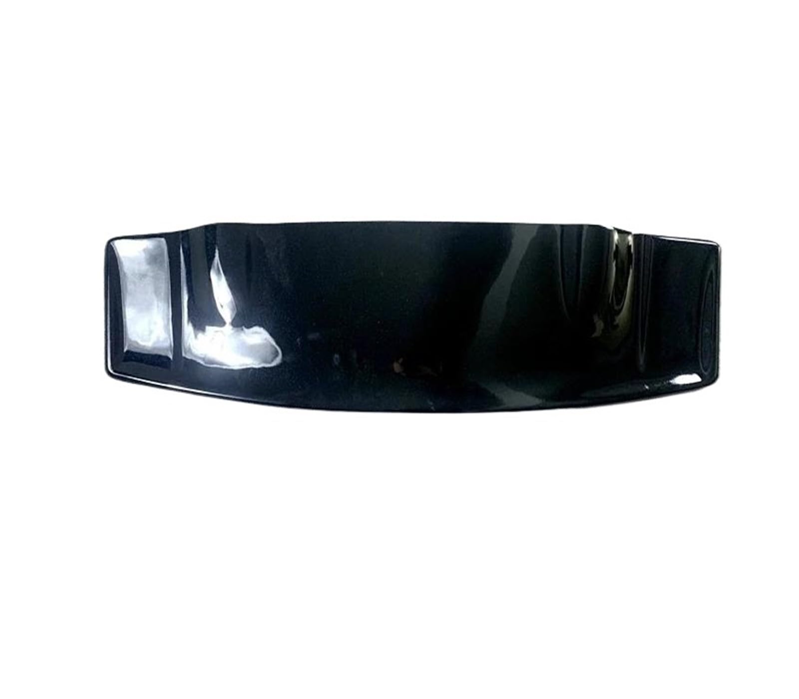 AutoHeckflügel Heckspoilerflügel Auto Teil Carbon Fiber Hinten Dach Lip Spoiler Stamm Boot Flügel Auto Styling Für VW Für Scirocco 2015 2016 2017(09-14 Bright Black) von UFITIDU