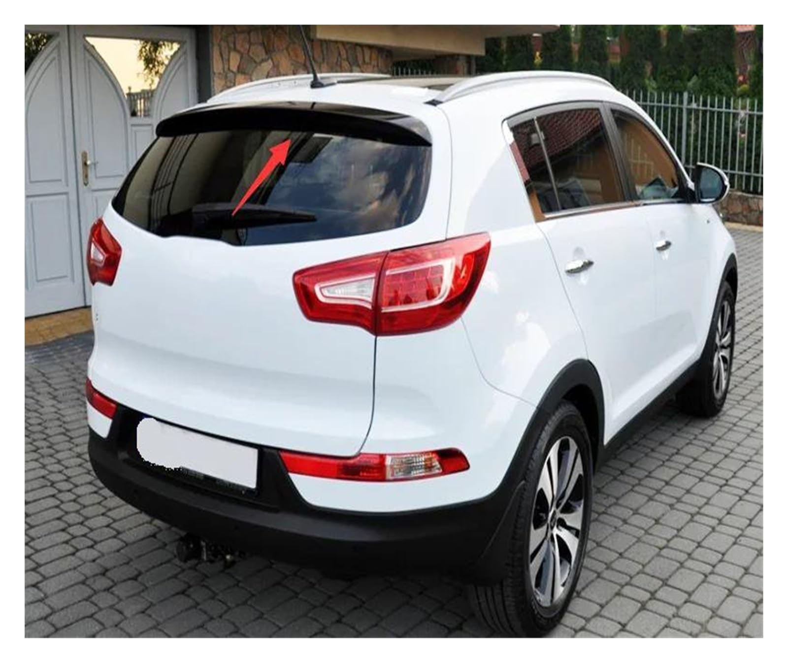 AutoHeckflügel Heckspoilerflügel Hinten Dach Lip Spoiler ABS Farbe Auto Schwanz Flügel Dekoration Fließheck Spoiler Für Kia Für Sportage Für R 2010 2011 2012 2013 2014 2015 2016 2017(Carbon fiber patt AutoHeckflügel Heckspoilerflügel Hinten Dach Lip Spoiler ABS Farbe Auto Schwanz Flügel Dekoration Fließheck Spoiler Für Kia Für Sportage Für R 2010 2011 2012 2013 2014 2015 2016 2017(Carbon fiber patt von UFITIDU