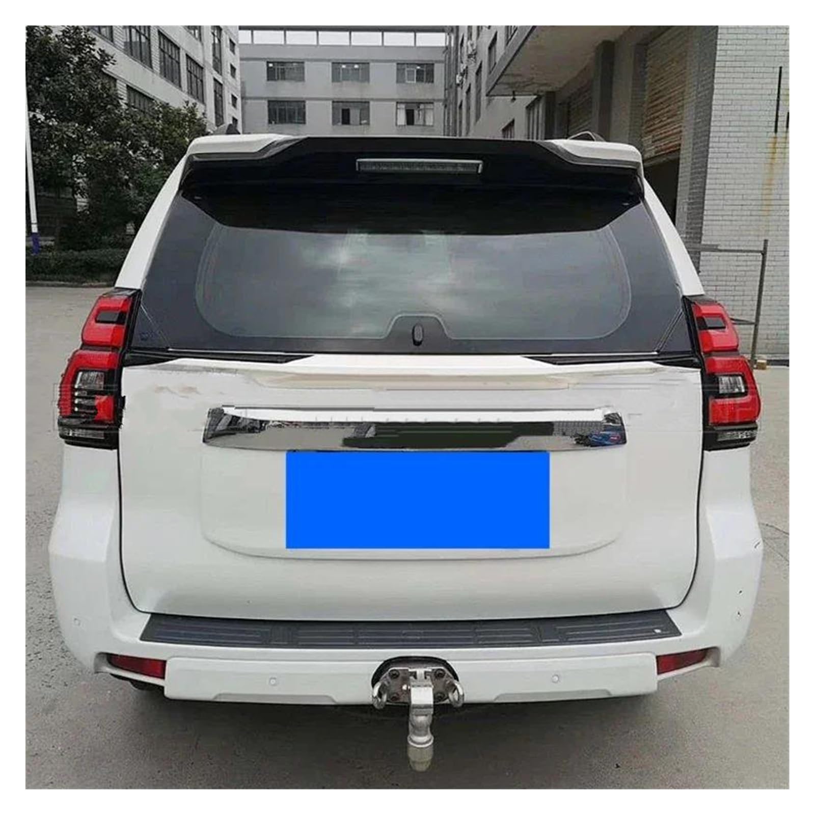 AutoHeckflügel Heckspoilerflügel Hinten Tür Schwanz Auto Spoiler Form Styling Außen Dekoration Zubehör Für Toyota Für Land Für Cruiser Für Prado 150 Lc150 2010-2019 2020 2021(Carbon Fiber Pattern) AutoHeckflügel Heckspoilerflügel Hinten Tür Schwanz Auto Spoiler Form Styling Außen Dekoration Zubehör Für Toyota Für Land Für Cruiser Für Prado 150 Lc150 2010-2019 2020 2021(Carbon Fiber Pattern) von UFITIDU