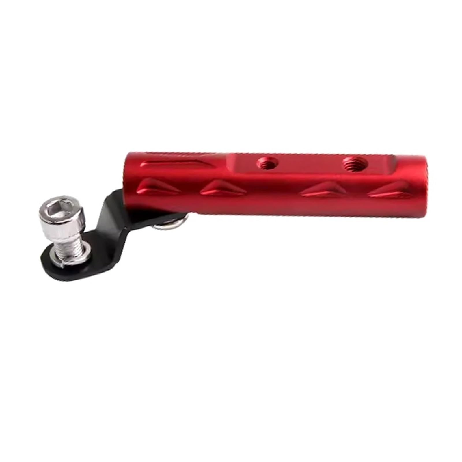 Handyhalterung FÜR CFMOTO FÜR 450SR 450 SR Motorrad Handy Halter Expansion Stange Bar Modifizierte GPS Navigation Handy Verlängerung Halterung(Rot) von UFITIDU