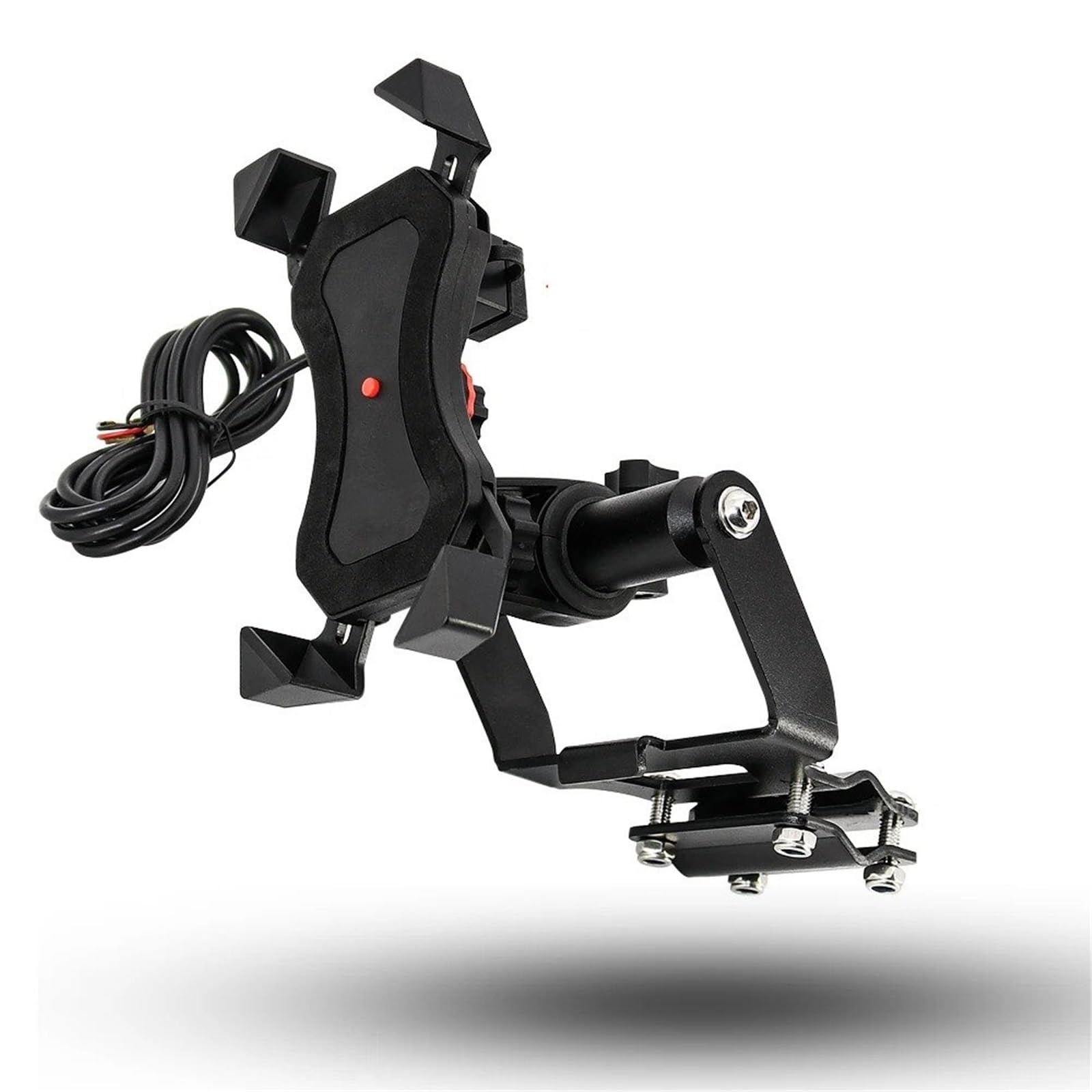 Handyhalterung Für Africa Für Twin Für CRF1000L CRF 1000 L 2018 2019 Motorradständerhalter Telefon Handy GPS-Navigationsplattenhalterung(USB Charging B) von UFITIDU