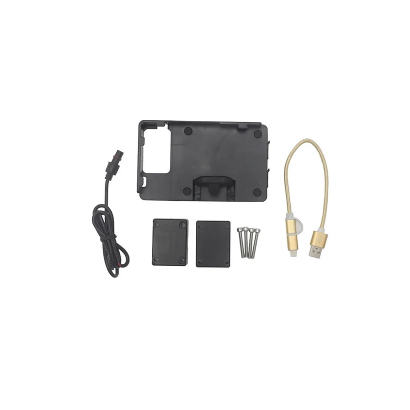 Handyhalterung Für Kawasaki Für Ninja Z1000SX Motorrad Zubehör Frontscheibe Telefon Halter Mobile GPS Navigation Bord Halter(A) von UFITIDU