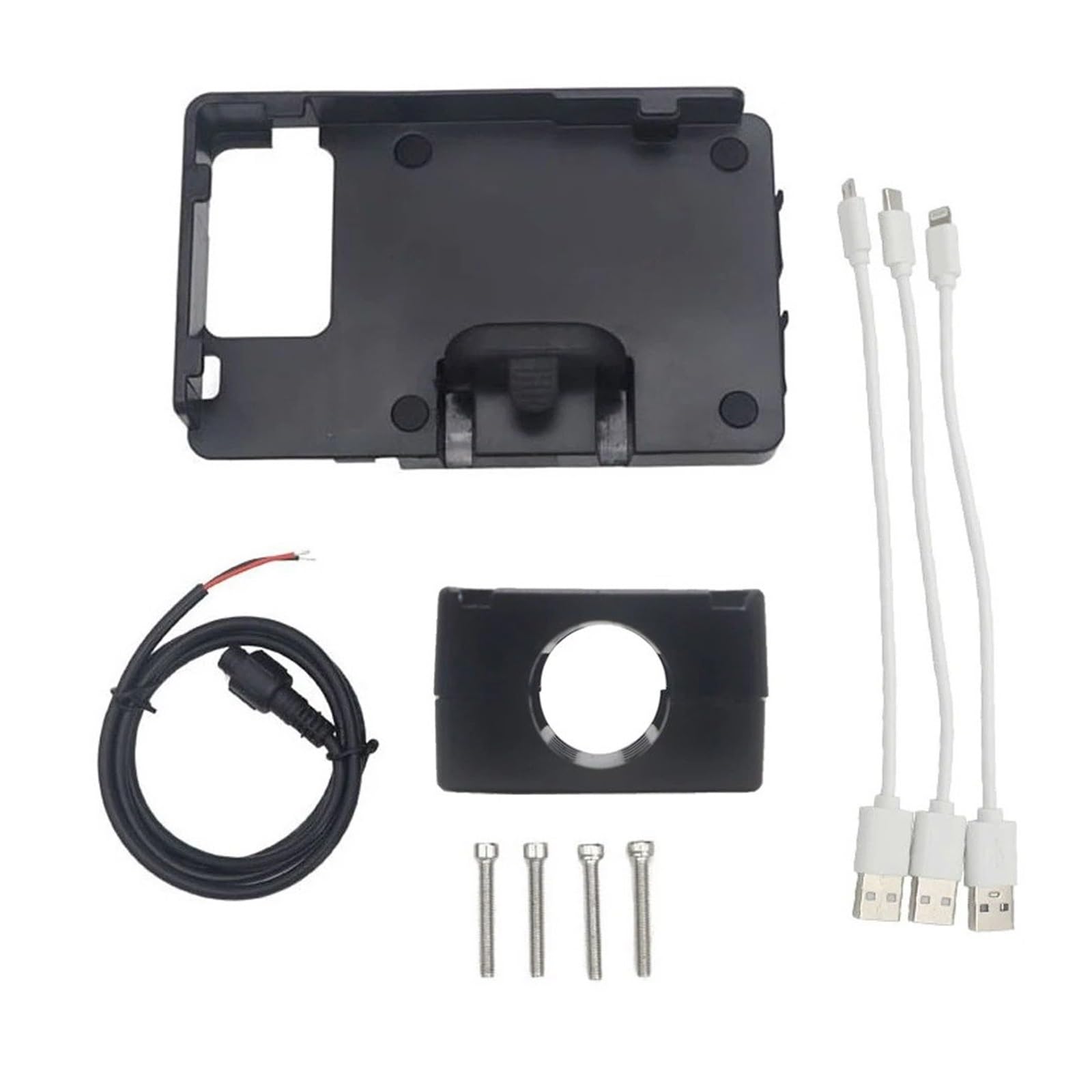 Handyhalterung Für R1200GS LC F800GS ADV F700GS R1250GS 12mm 16mm 22mm Handy Motorrad Navigation Halterung USB Lade Halter(22mm Cut Connect) von UFITIDU