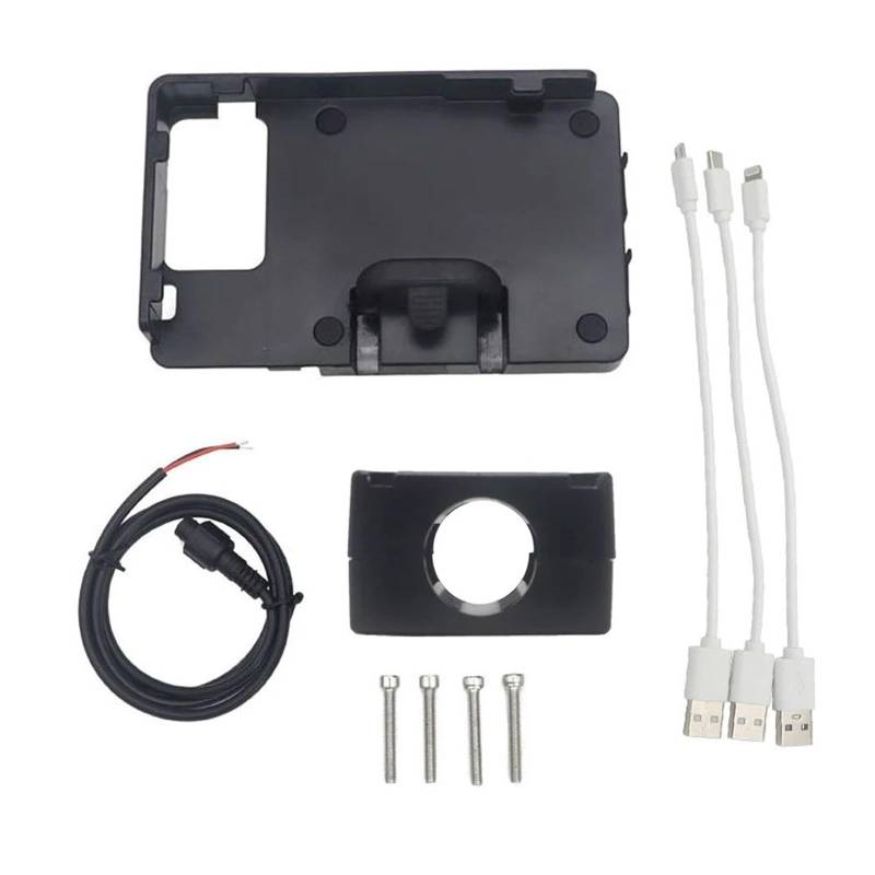 Handyhalterung Für R1200GS LC F800GS ADV F700GS R1250GS 12mm 16mm 22mm Handy Motorrad Navigation Halterung USB Lade Halter(22mm Cut Connect) von UFITIDU