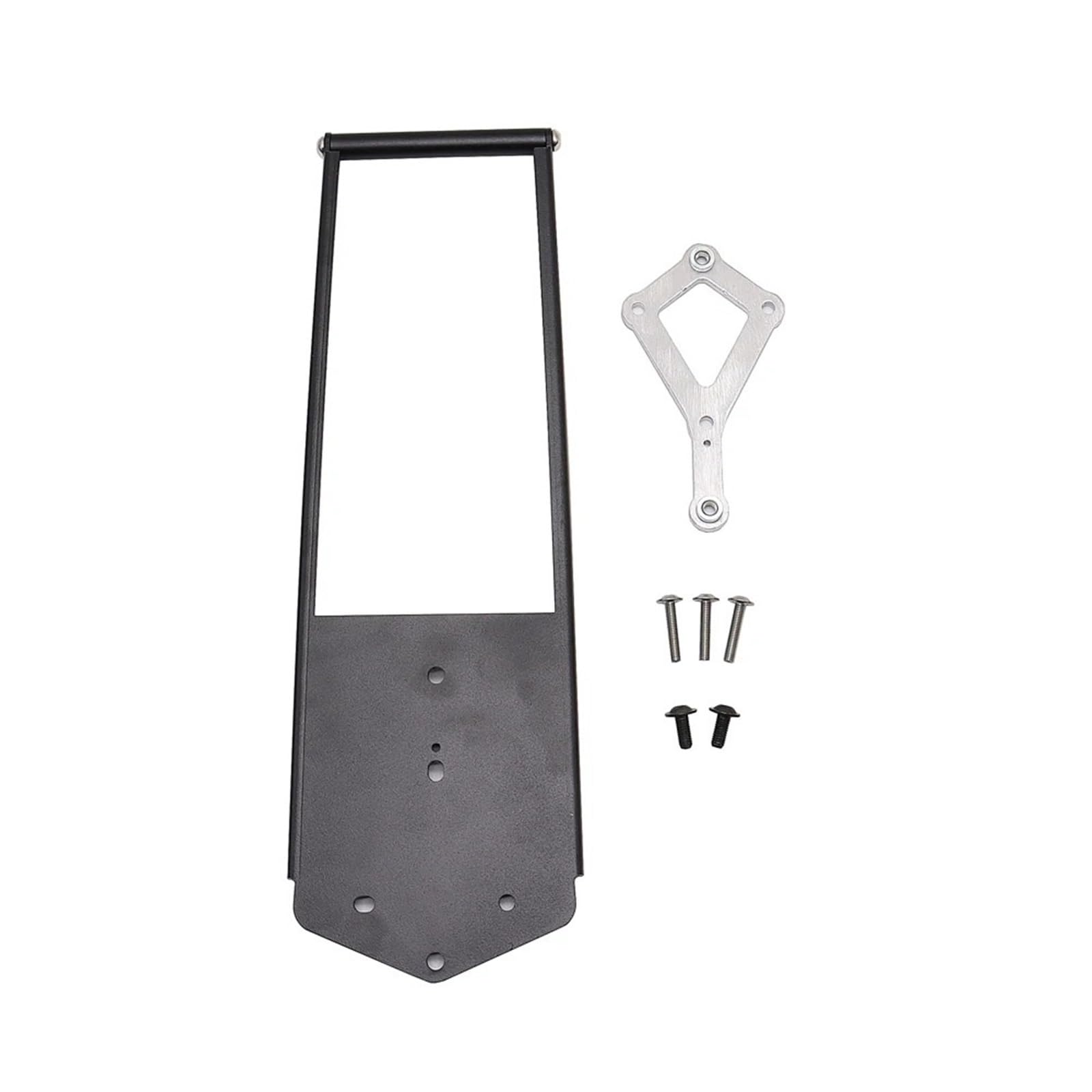 Handyhalterung Für Tracer 900 Tracer 9 GT 2021 Motorrad Windschutzscheibe Ständer Halter Telefon Handy GPS Navigation Platte Halterung(Schwarz) von UFITIDU
