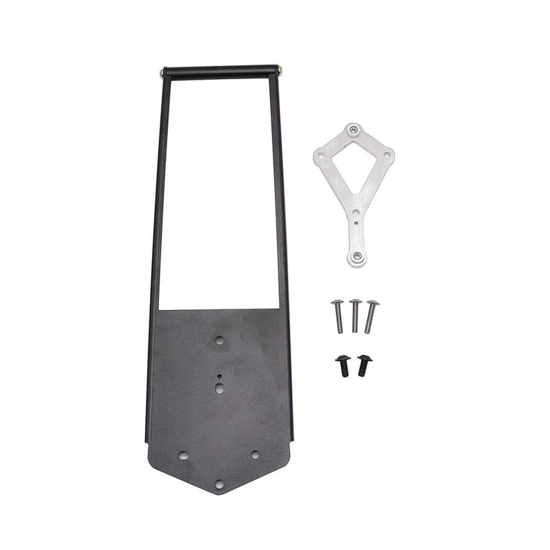Handyhalterung Für Tracer 900 Tracer 9 GT 2021 Motorrad Windschutzscheibe Ständer Halter Telefon Handy GPS Navigation Platte Halterung(Schwarz) von UFITIDU