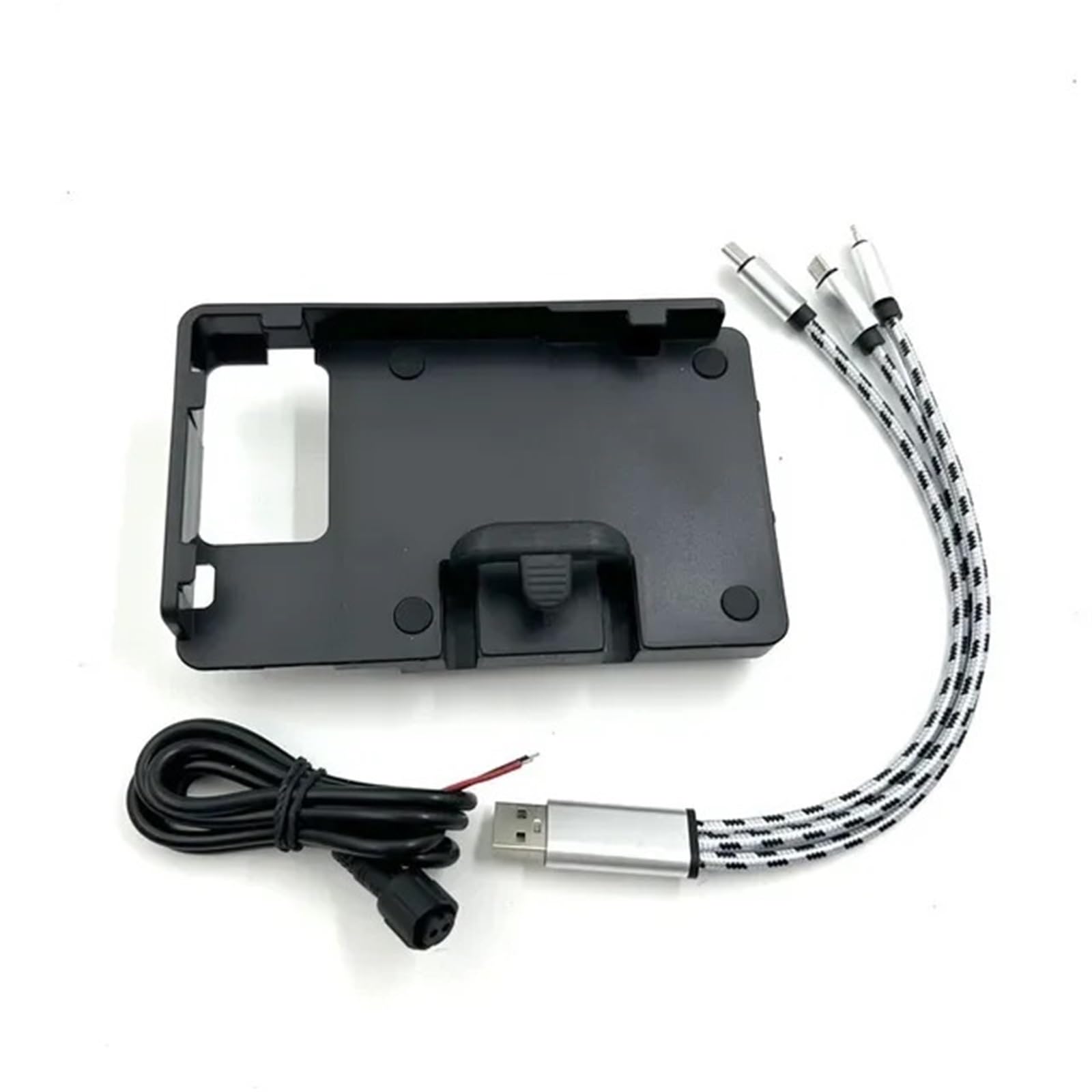 Handyhalterung Für Tricity 125 2014 2015-2020 2021 Für TRICITY 155 2016-2021 Motorrad Moblie Telefon GPS Btacket Ständer Halter Navigation Unterstützung Platte(C) von UFITIDU