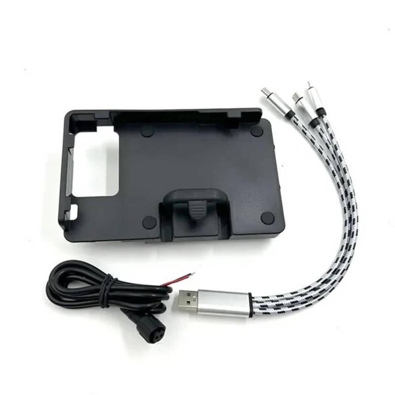 Handyhalterung Für Tricity 125 2014 2015-2020 2021 Für TRICITY 155 2016-2021 Motorrad Moblie Telefon GPS Btacket Ständer Halter Navigation Unterstützung Platte(C) von UFITIDU