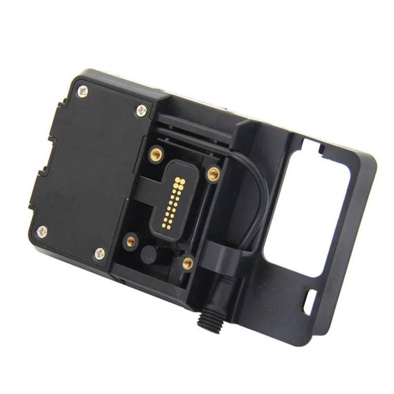 Handyhalterung Für X-ADV 750 XADV XADV750 GPS Bar Handy Halterung Handy USB Navigation Halterung Motorrad USB Lade Halterung(Army Green) von UFITIDU