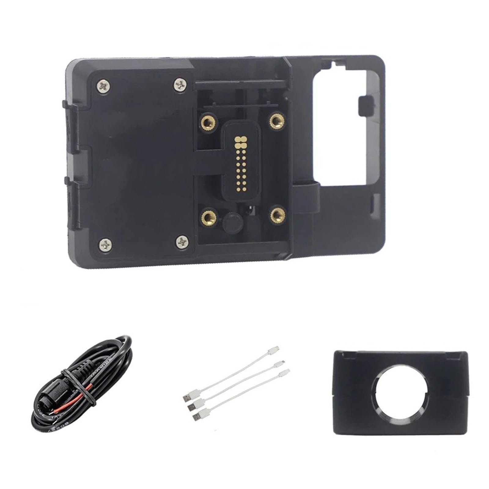 Handyhalterung Motorrad Handy GPS Halterung Navigation Halterung USB und Drahtlose Ladestation Für Ducati Für MULTISTRADA V4 S V4S 2021(Wireless 22mm Clip) von UFITIDU