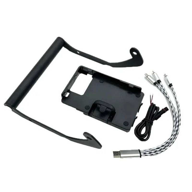 Handyhalterung Motorrad Navigation Halterung Platte Telefon Ständer Halter GPS Halter Für ZONTES Für 350E ZT350E ZT 350E(B) von UFITIDU