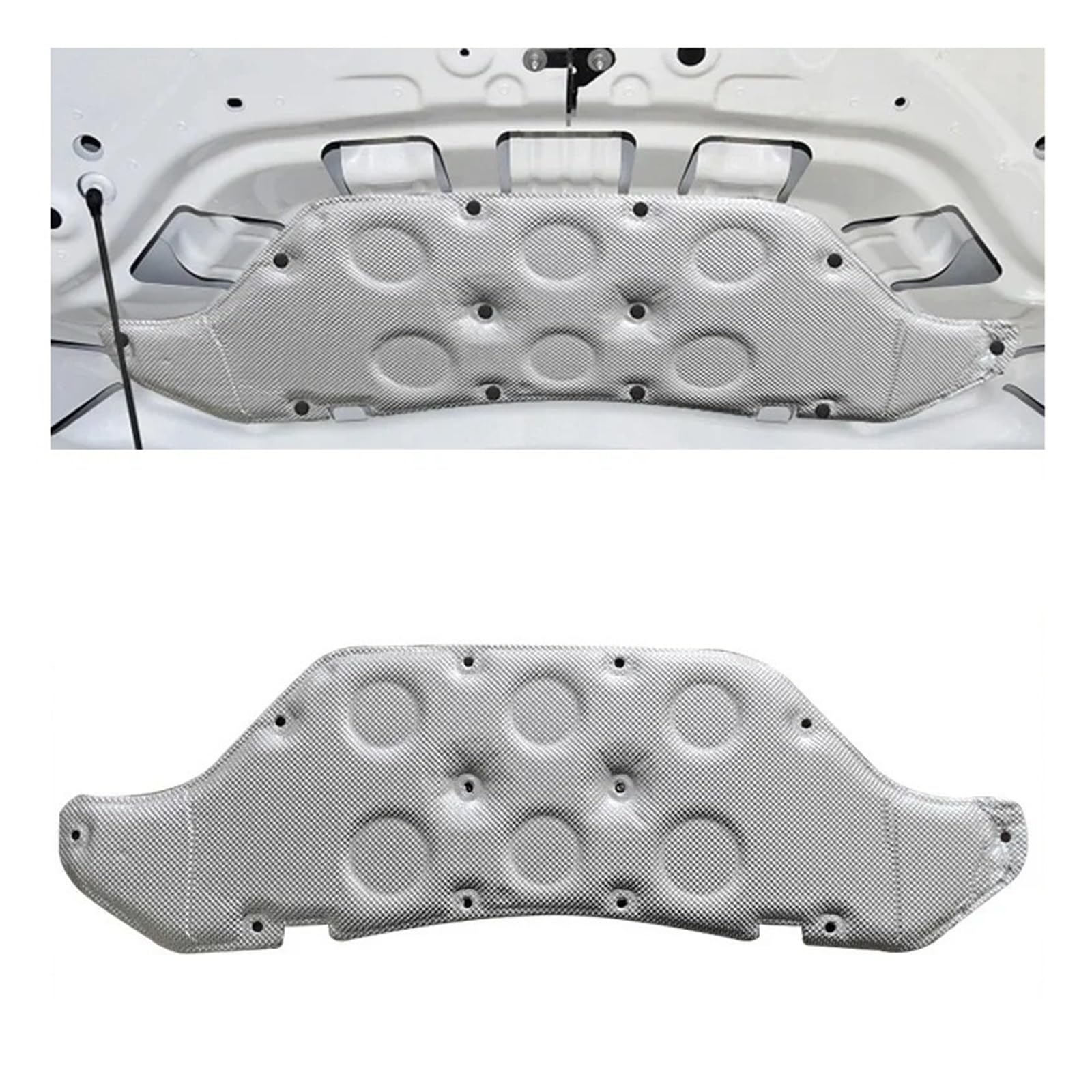 Isoliermatte Automotoren Für Benz Für GLA 180 200 X156 X157 2014 2015 2016 2018 2019 2020 2021 2022 Zubehör Auto Isolierung Baumwolle Pad(2020-2022 X157 A) von UFITIDU