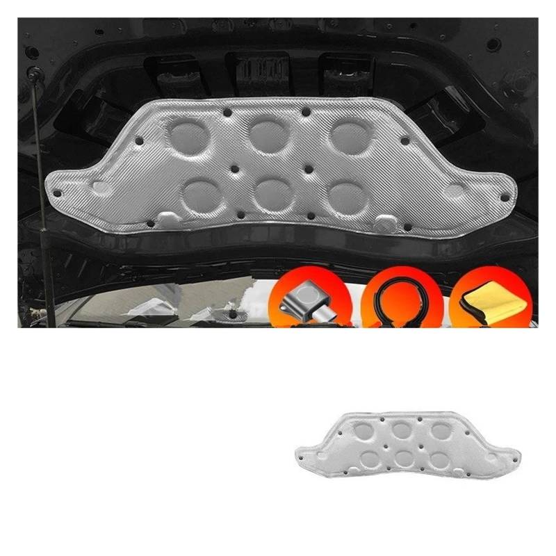 Isoliermatte Automotoren Für Benz Für GLA Für GLB AB Klasse X247 X156 W177 W247Front Motorhaube Schalldämmung Baumwolle Wärmedämmung Pad Feuerfest(White-G A 20-24) von UFITIDU
