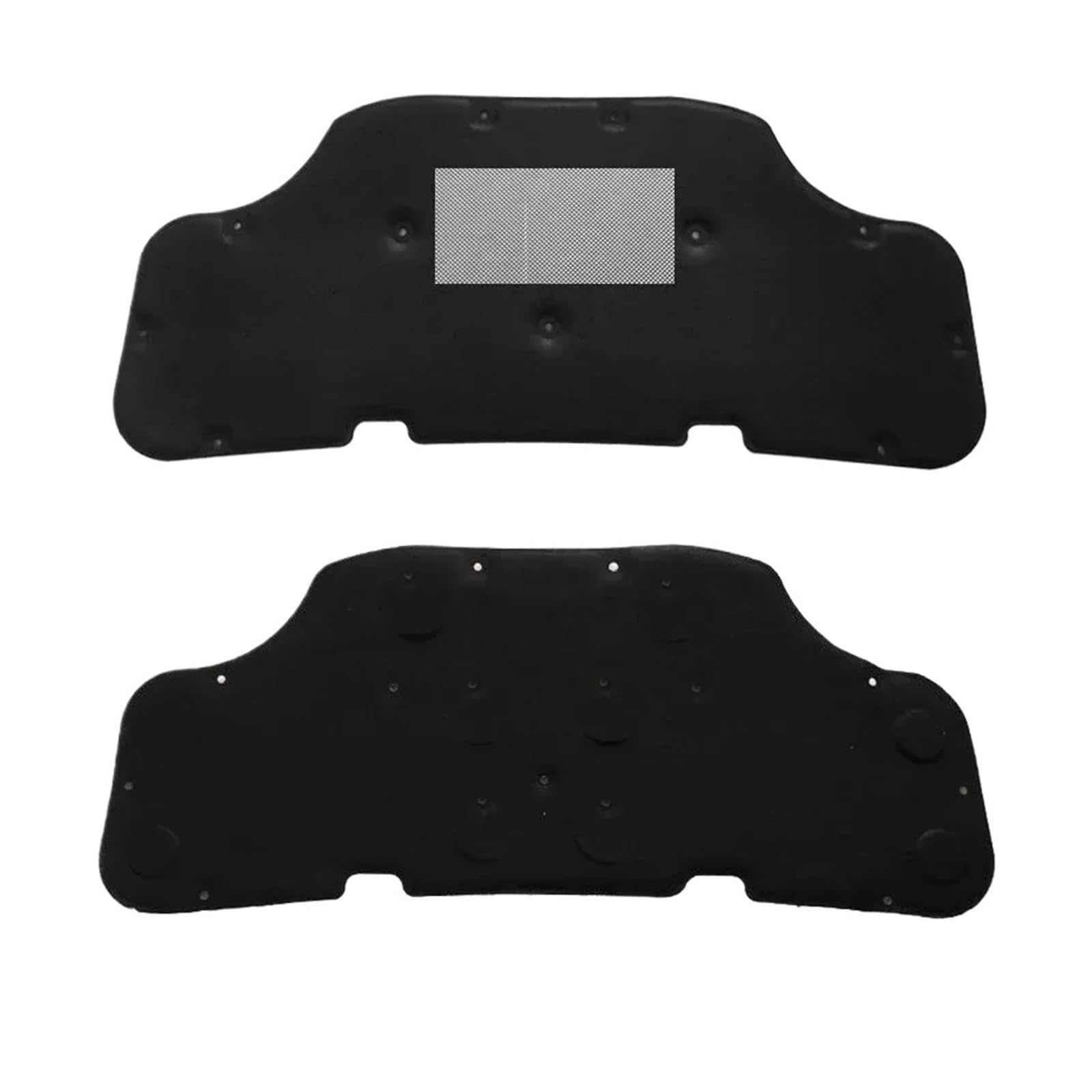 Isoliermatte Automotoren Für Benz Für GLB X247 2020 2021 2022 2023 2024 2025 Feuerfeste Frontisolierung Wärmeschirme Schalldichtes Zubehör Auto Motorhaube Schallabckungen(Style B) von UFITIDU