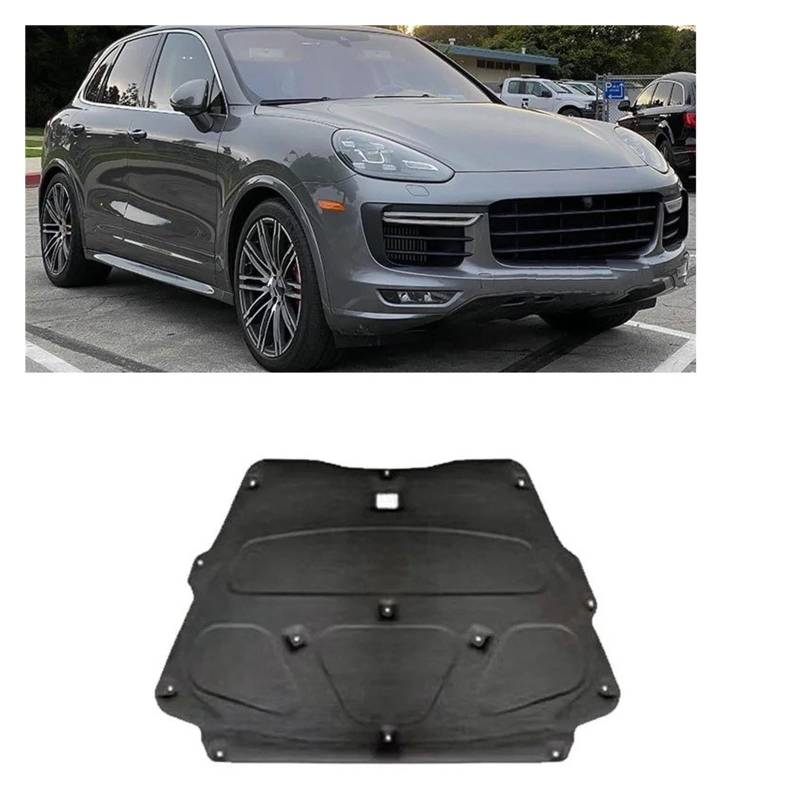 Isoliermatte Automotoren Für Cayenne 92A E2 MK2 2011 2012 2013 2014 2015 2016 2017 Thermische Schalldichte Matte Hemmende Zubehör Front Haube Motor(2016-2017) von UFITIDU