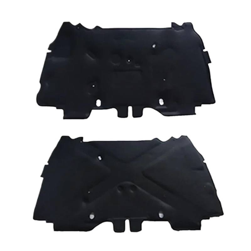 Isoliermatte Automotoren Für Jeep Für Wrangler 2006 2007 2008 2009 2010 2011 2012 2013 2014 2015 2016 2017 Motorisolierungs-Baumwollpad-Zubehör(Style 1) von UFITIDU