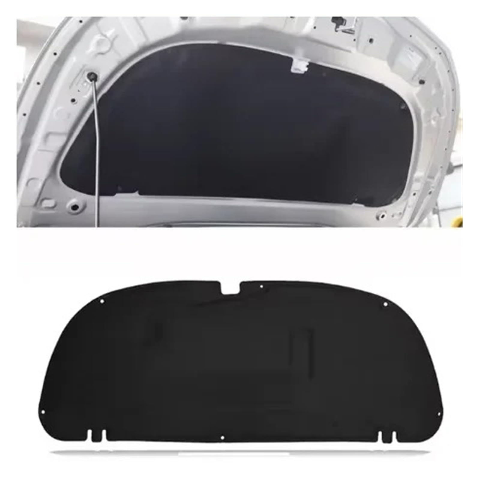 Isoliermatte Automotoren Für Toyota Für Corolla 2019 2020 2021 2022 2023 E210 Zubehör Sv Feuerfeste Baumwolle Motorhaube Trunk Cargo Schall-Wärme-Isolierung(1) von UFITIDU